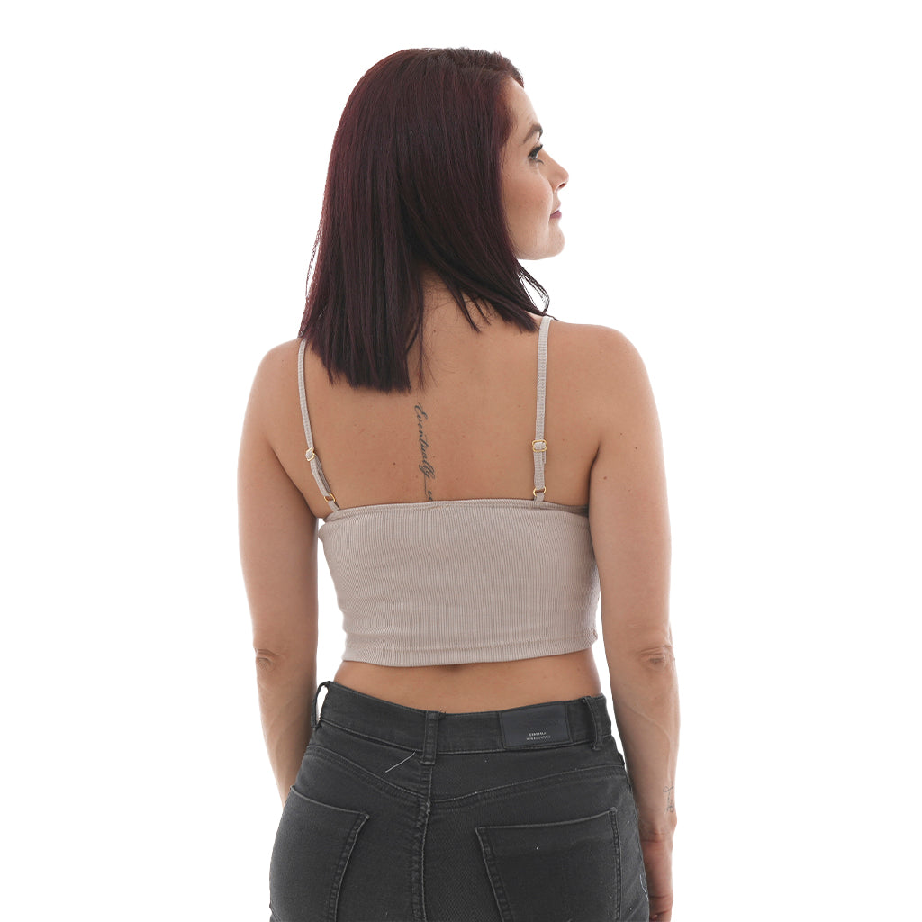 Blusa Corta - Escote en Copa