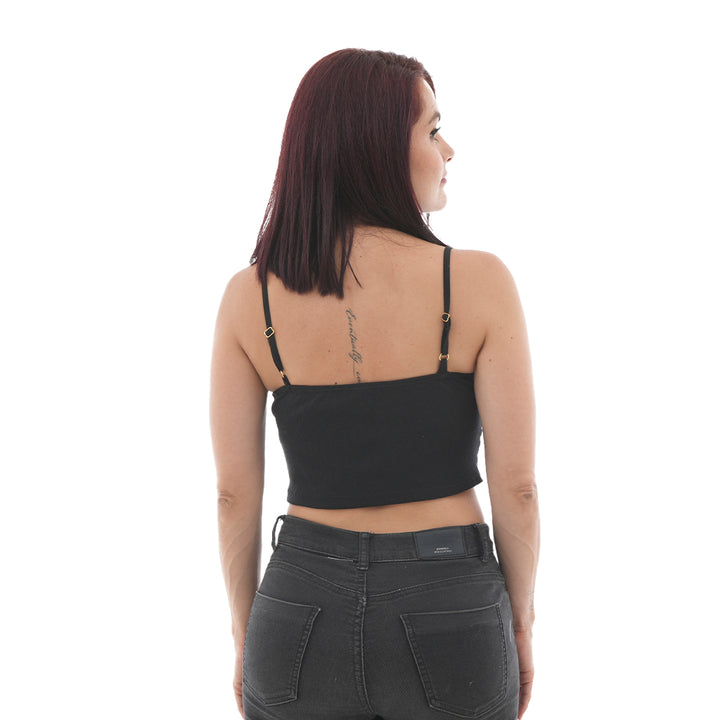 Blusa Corta - Escote en Copa