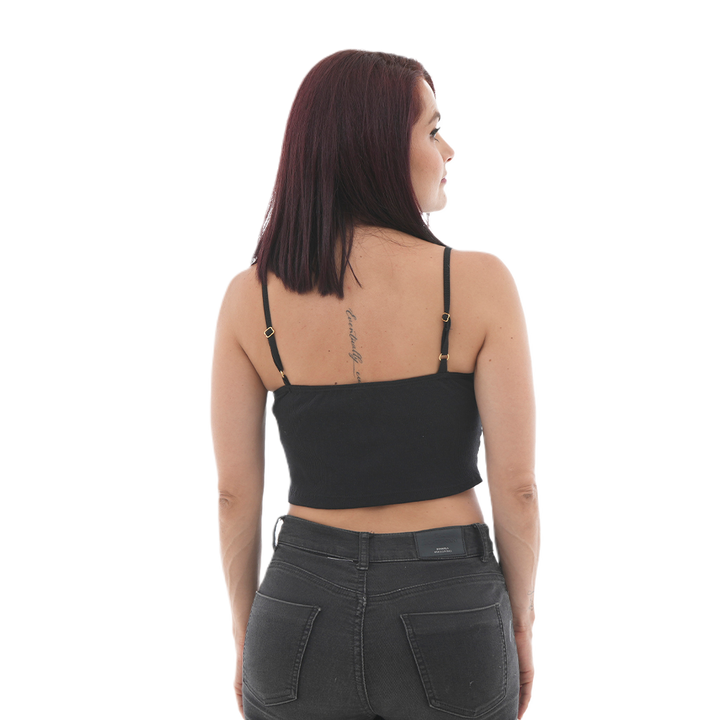 Blusa Corta - Escote en Copa