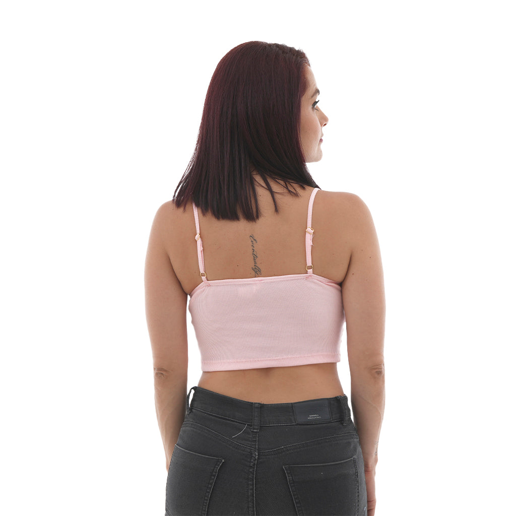 Blusa Corta - Escote en Copa