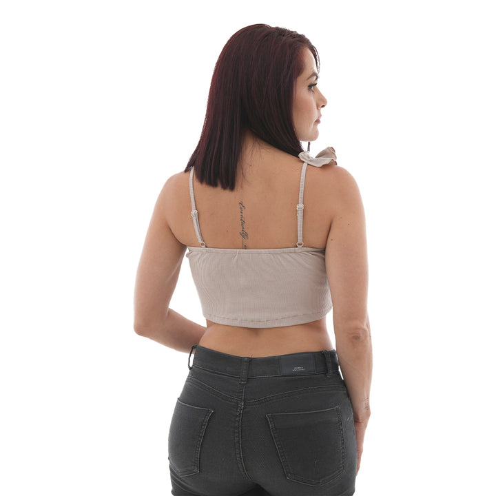 Blusa Corta - Flor