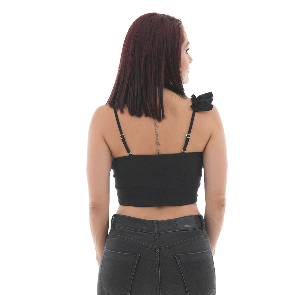 Blusa Corta - Flor