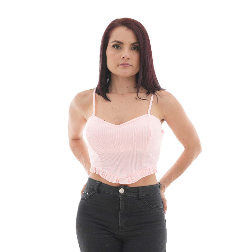 Blusa Corta - Corpiño