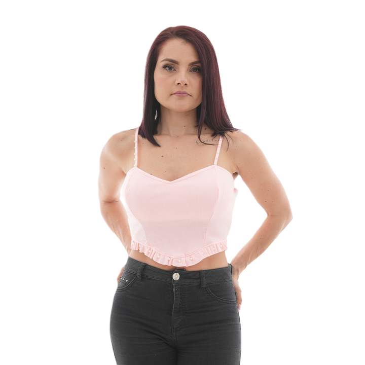 Blusa Corta - Corpiño