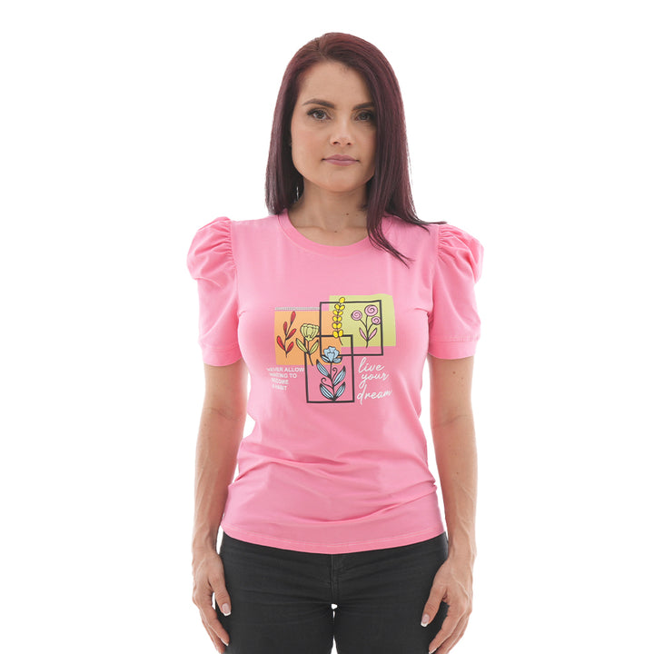 Blusa estampada - Live your dream
