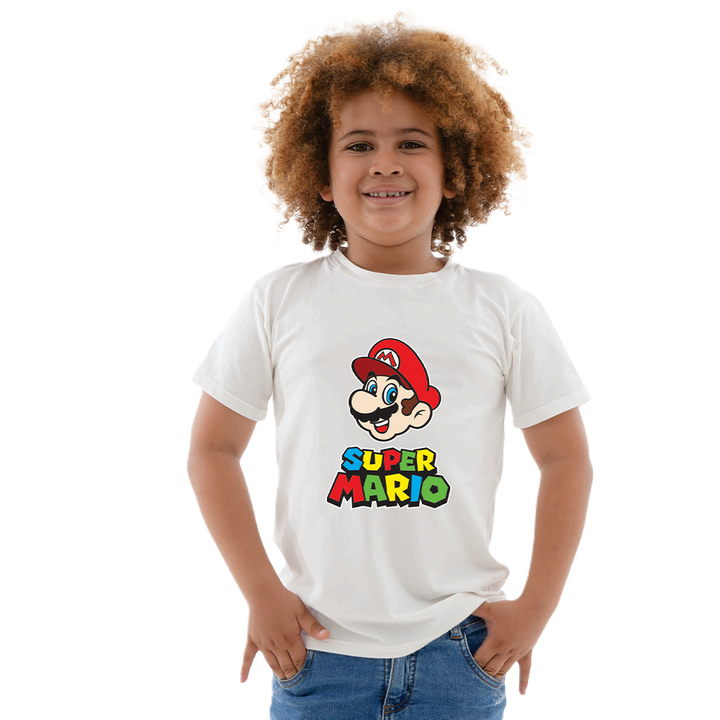 Camiseta Estampada - Super Mario