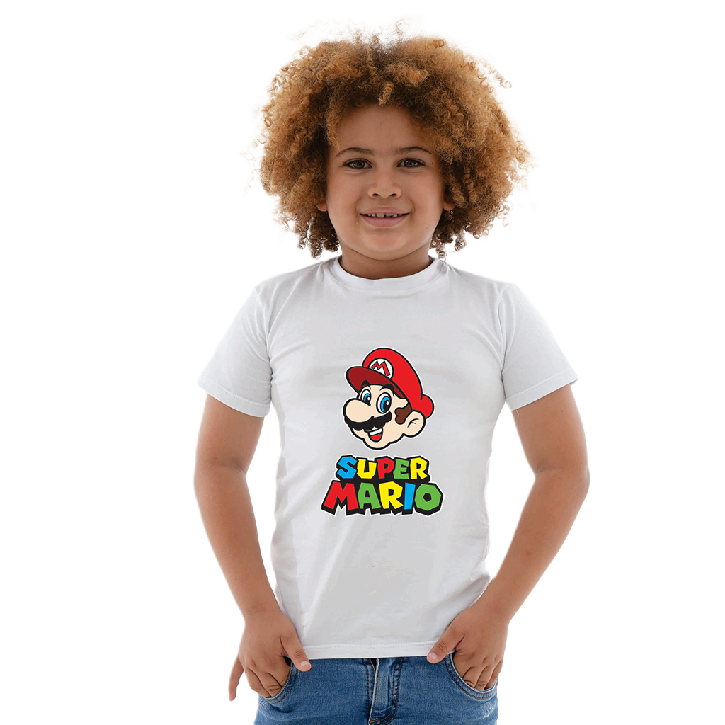 Camiseta Estampada - Super Mario