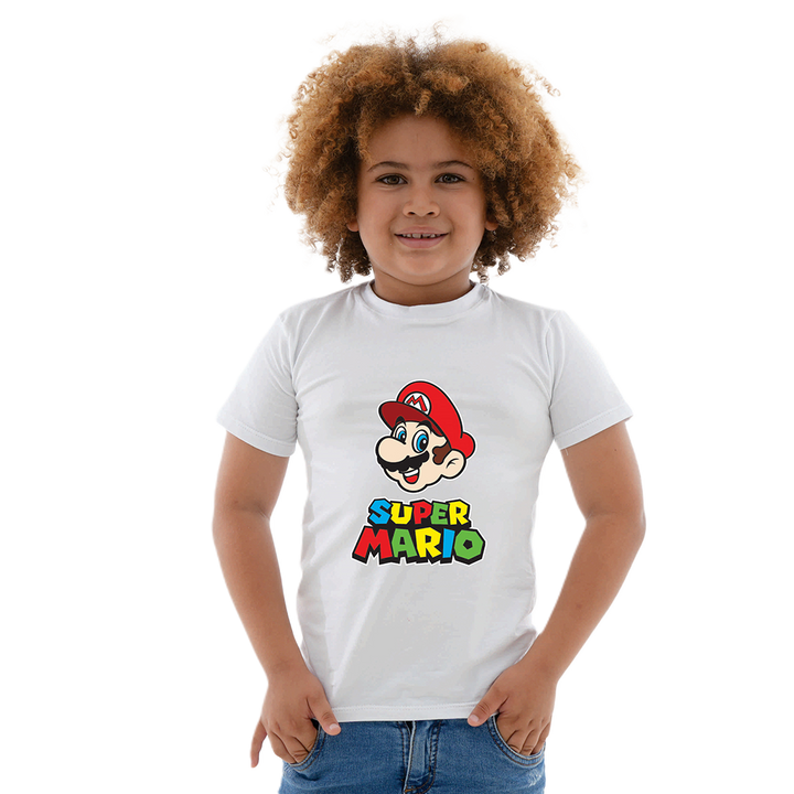 Camiseta Estampada - Super Mario