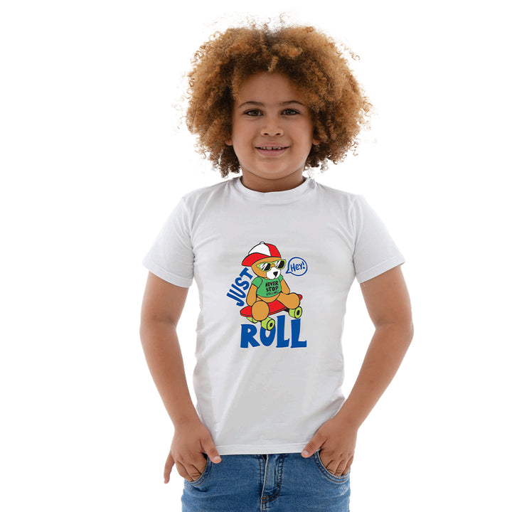 Camiseta Estampada - Just Roll