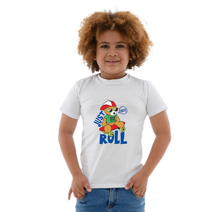 Camiseta Estampada - Just Roll