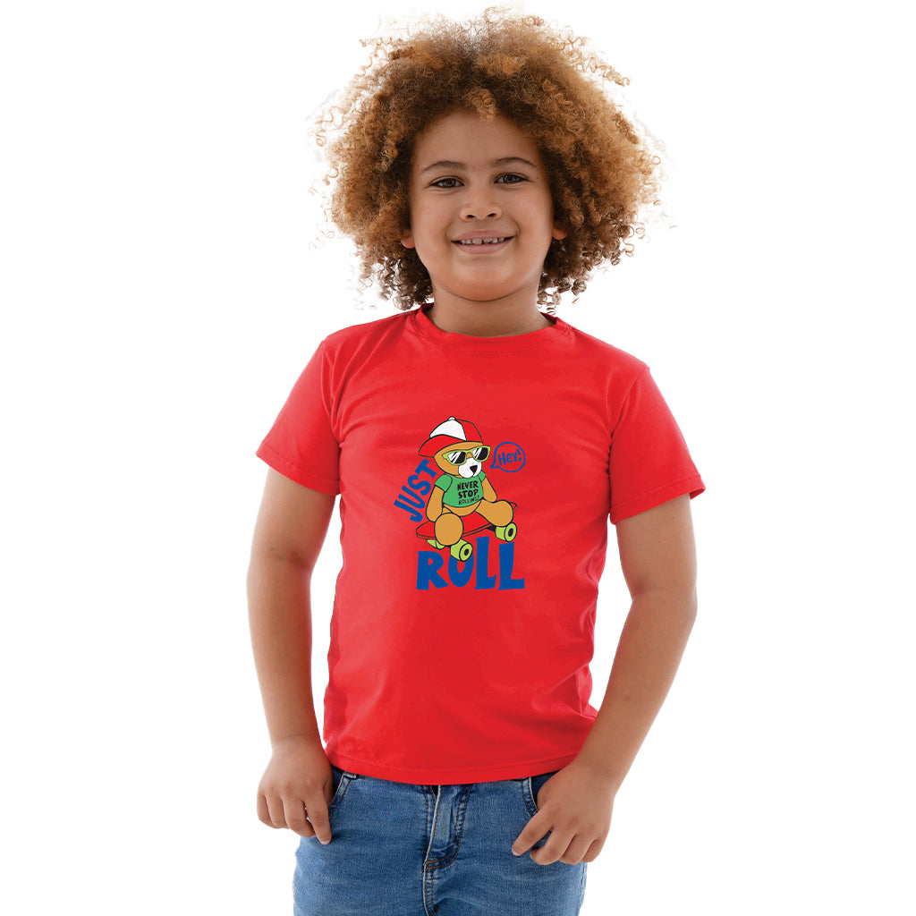Camiseta Estampada - Just Roll