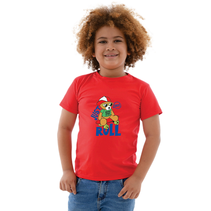 Camiseta Estampada - Just Roll
