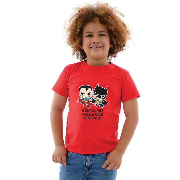 Camiseta Estampada - Best Super Friends