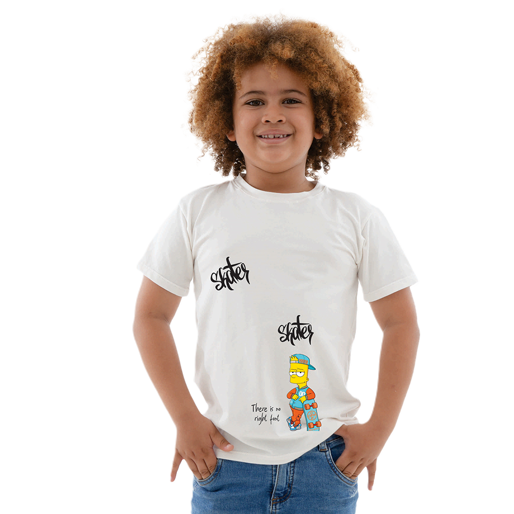 Camiseta Estampada - Skates