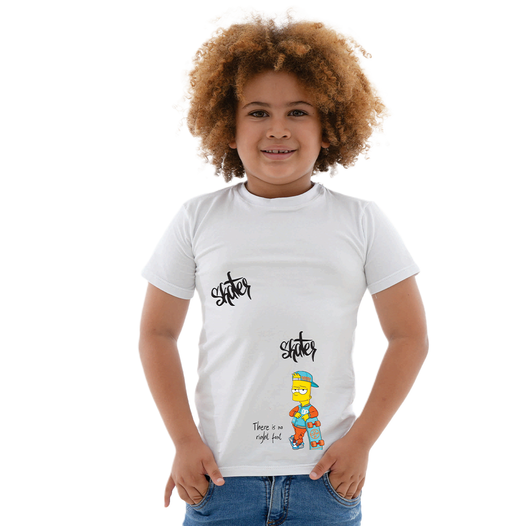 Camiseta Estampada - Skates