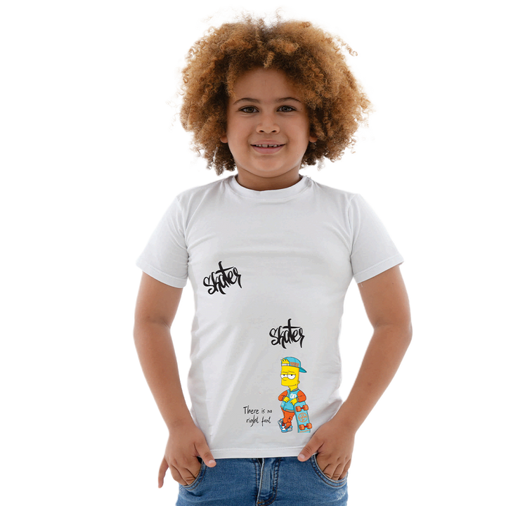 Camiseta Estampada - Skates