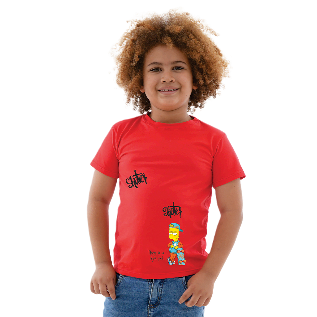 Camiseta Estampada - Skates