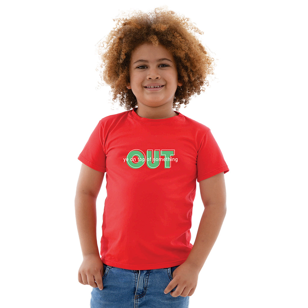 Camiseta Estampada - Out