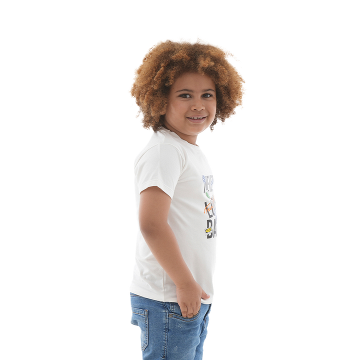 Camiseta Estampada - Never Look Back