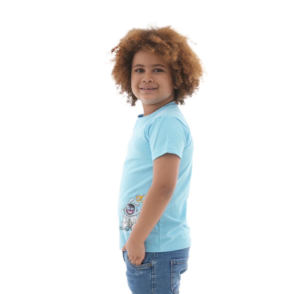 Camiseta Estampada - Bunny Astronaut