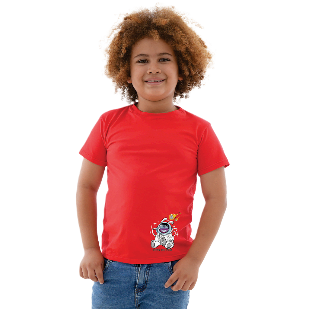 Camiseta Estampada - Bunny Astronaut