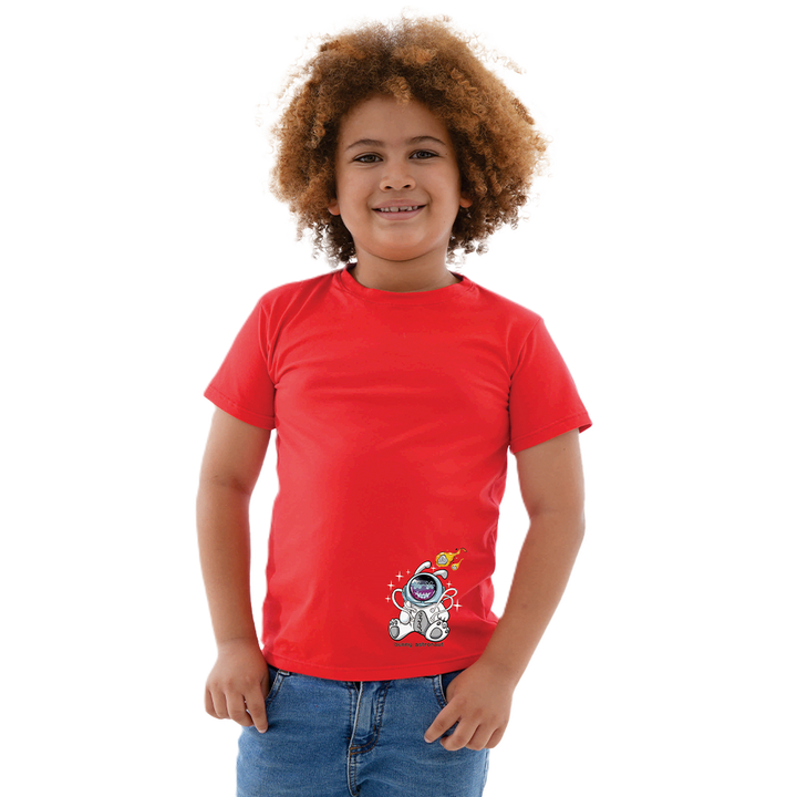 Camiseta Estampada - Bunny Astronaut