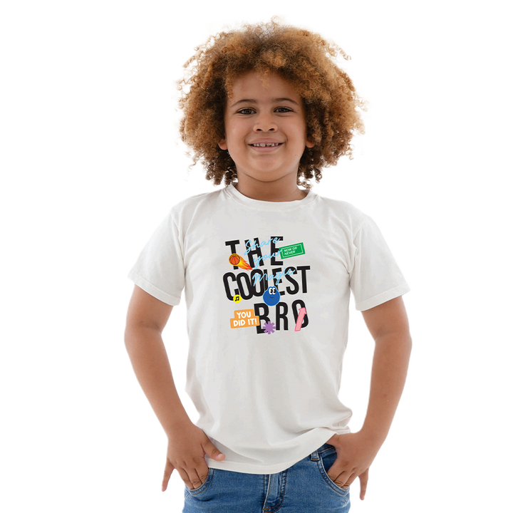 Camiseta Estampada - The Coolest Bro