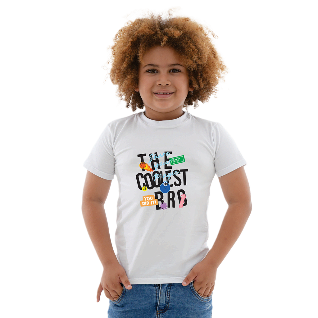 Camiseta Estampada - The Coolest Bro