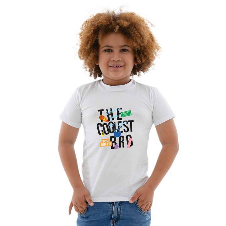 Camiseta Estampada - The Coolest Bro
