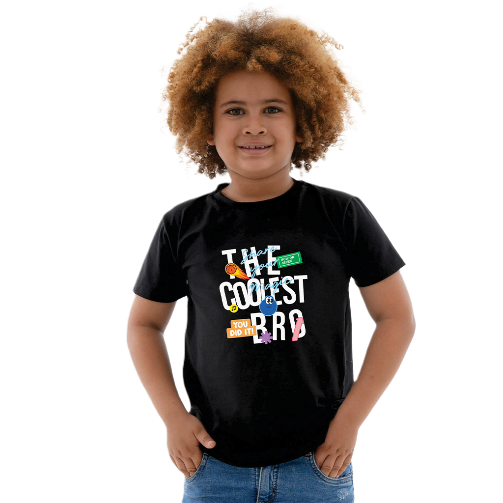 Camiseta Estampada - The Coolest Bro