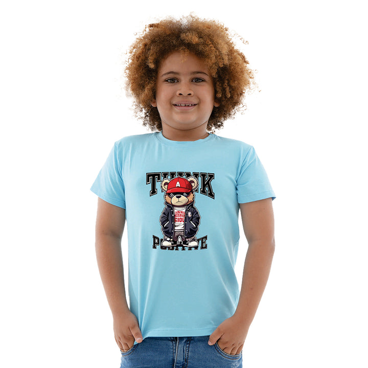 Camiseta Estampada - Think Positive