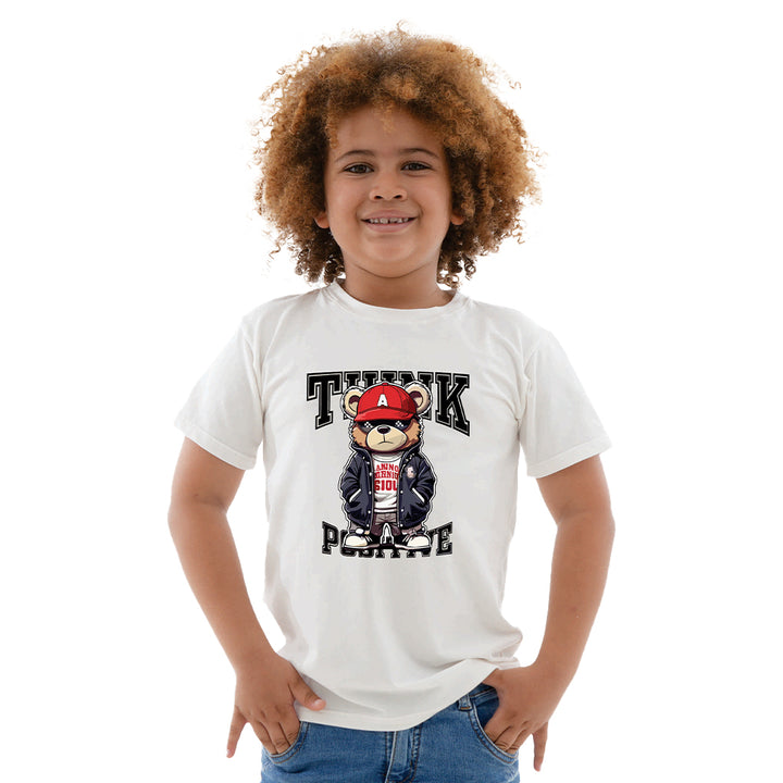 Camiseta Estampada - Think Positive