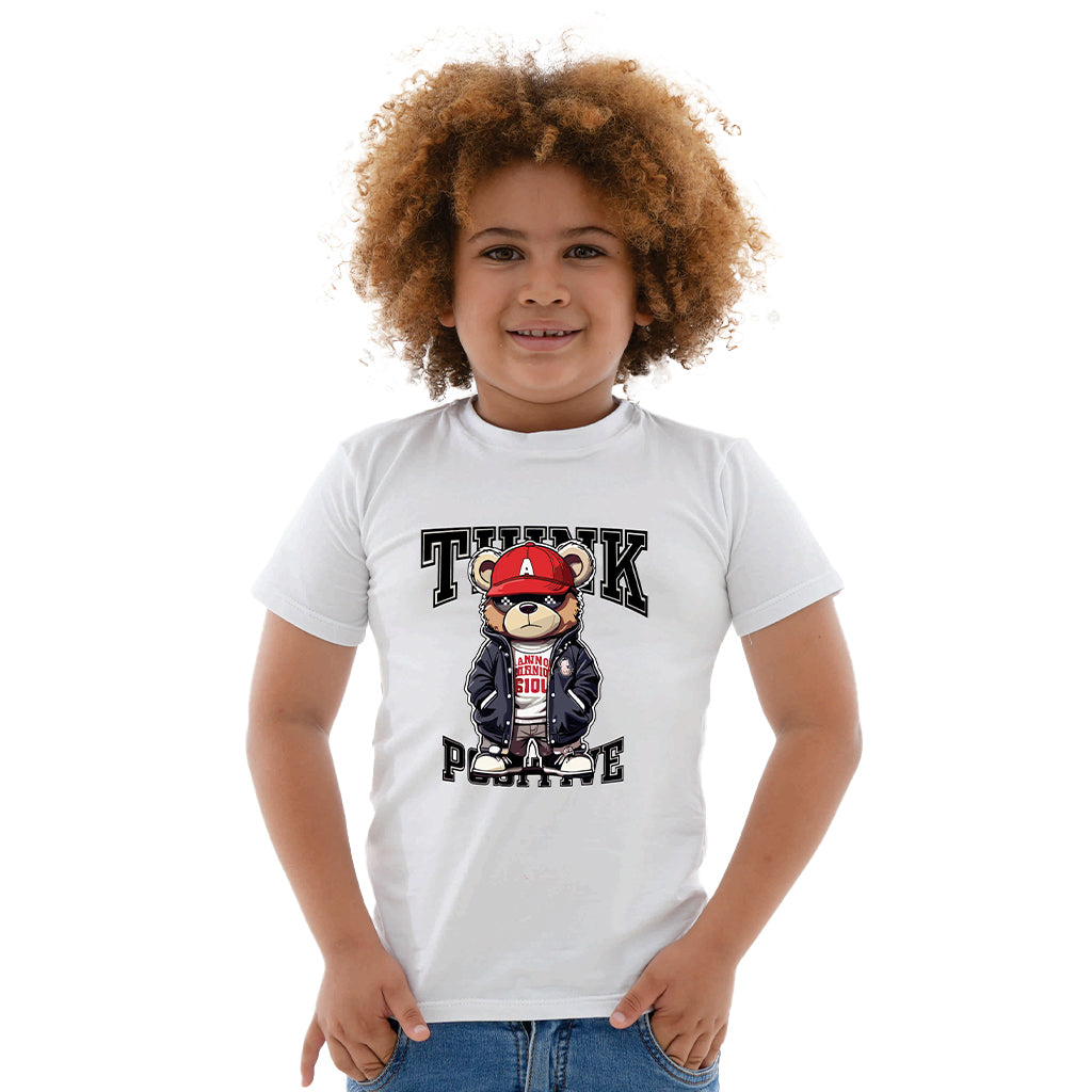 Camiseta Estampada - Think Positive