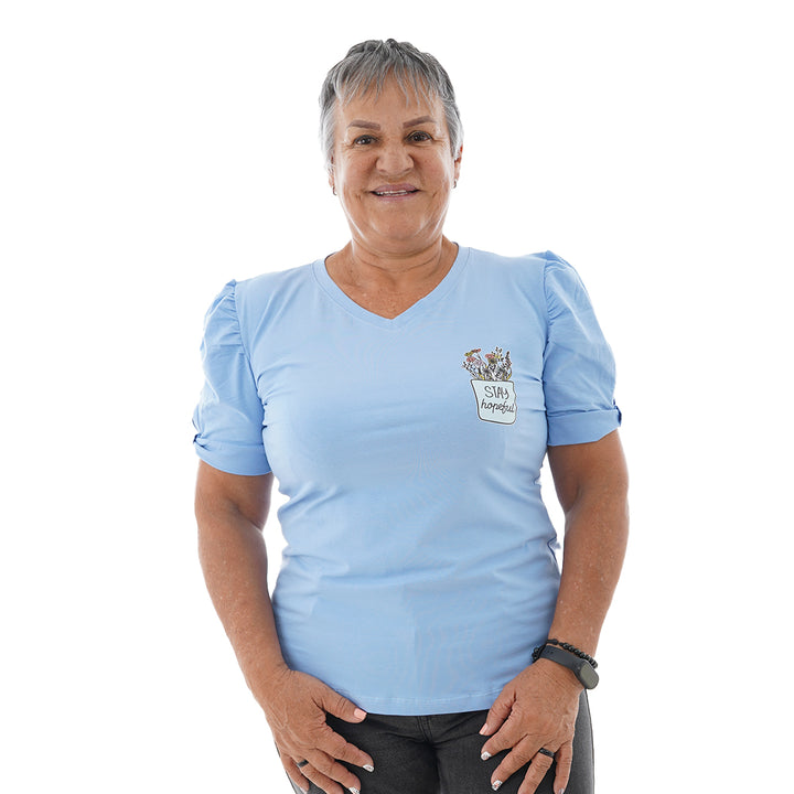 Blusa Estampada - Stay Hopeful