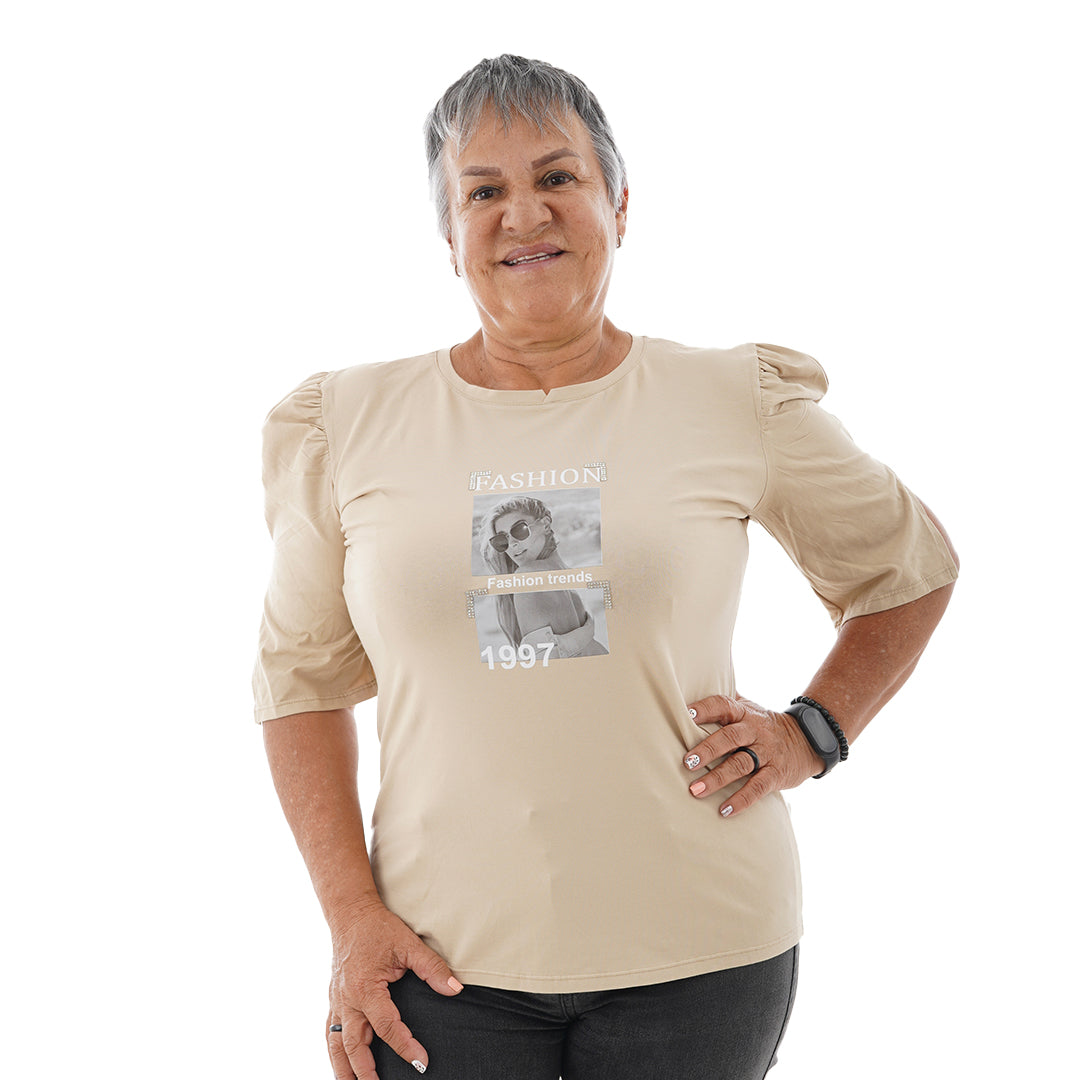 Blusa Estampada - Fashion