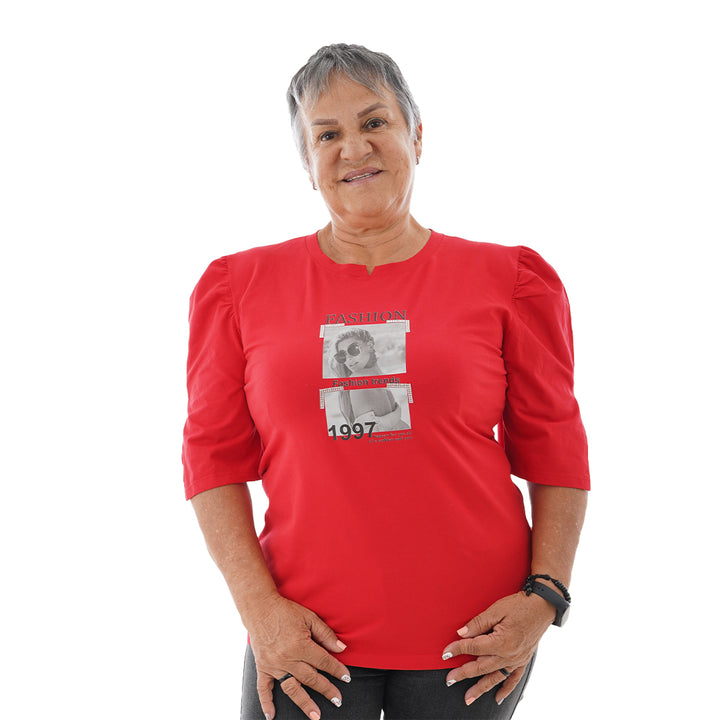 Blusa Estampada - Fashion