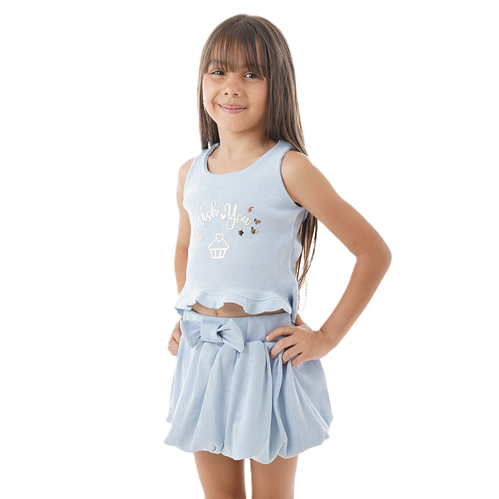 Conjunto Blusa/Falda - Wish you