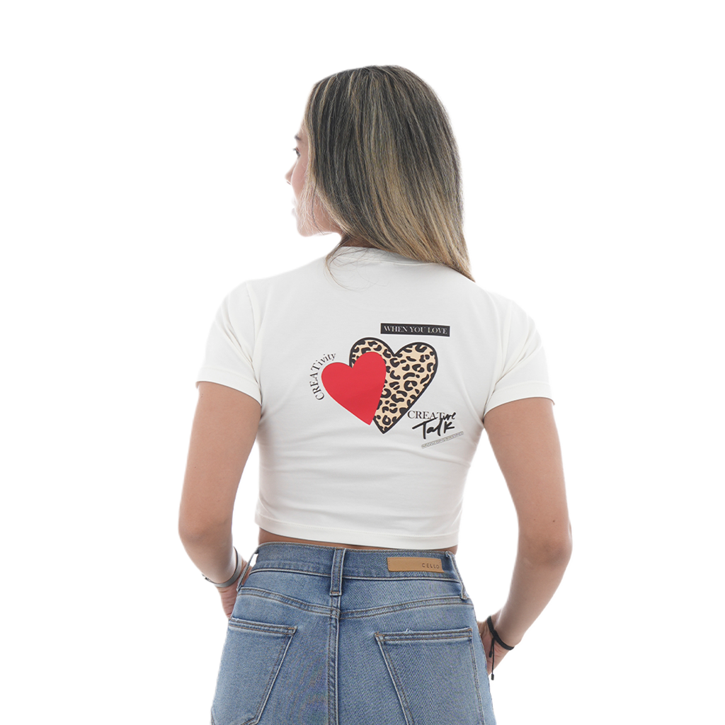 Blusón Estampado - Creative Talk