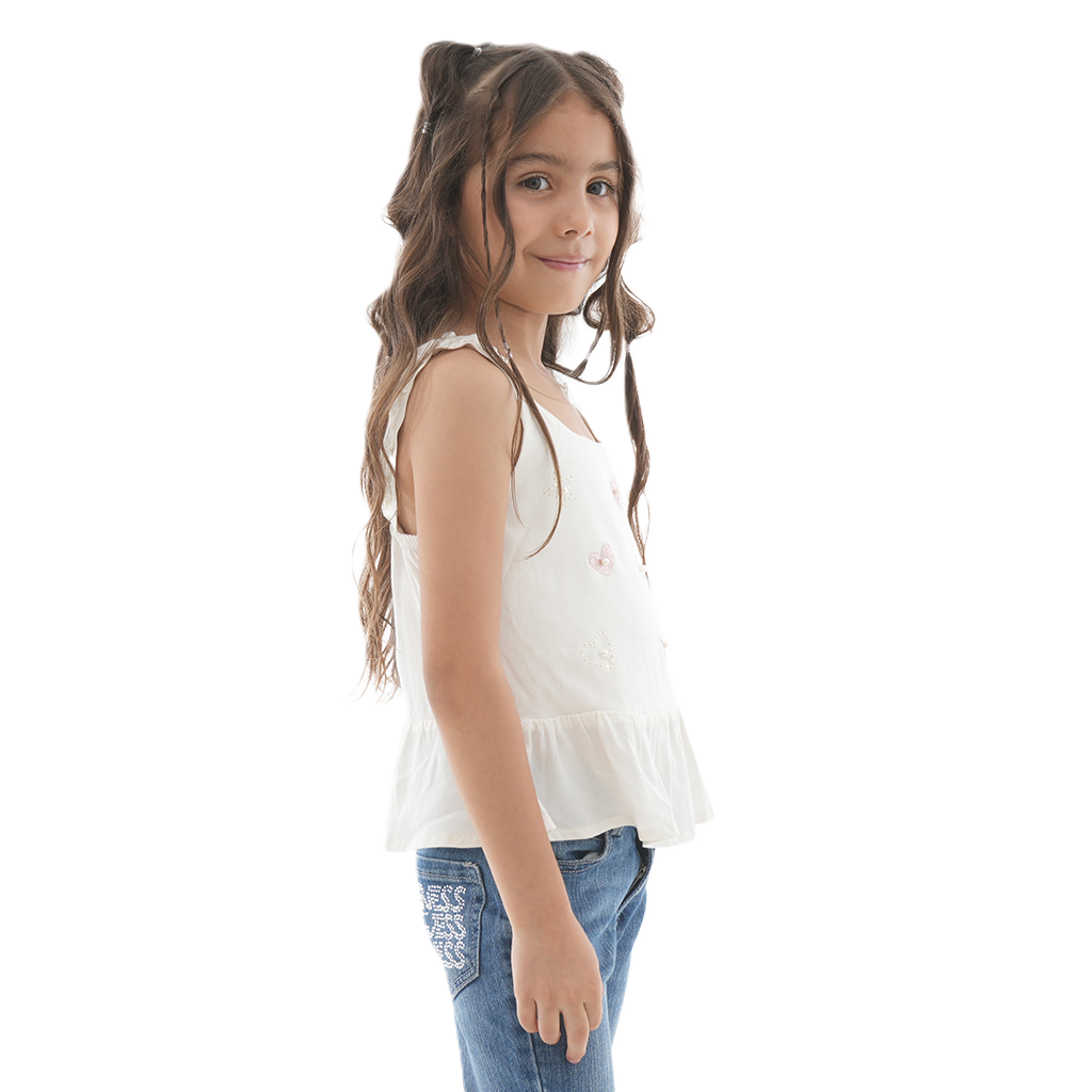 Blusa Decorada - Mini Hearts