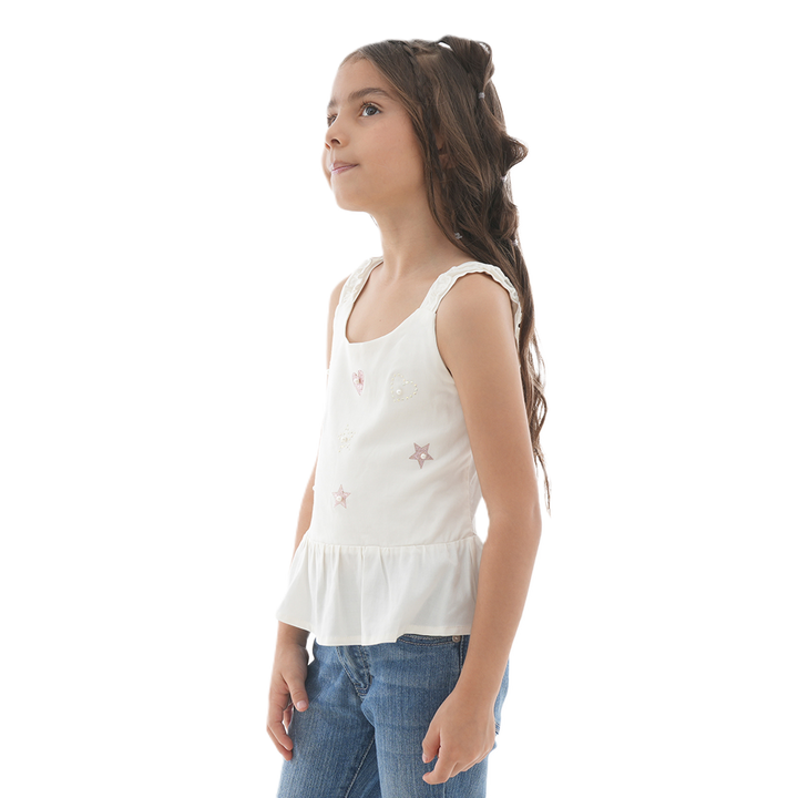 Blusa Decorada - Mini Hearts