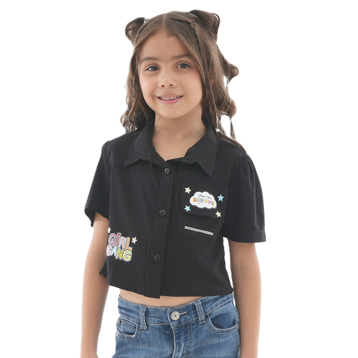 Camisa Estampada - Girl Gang