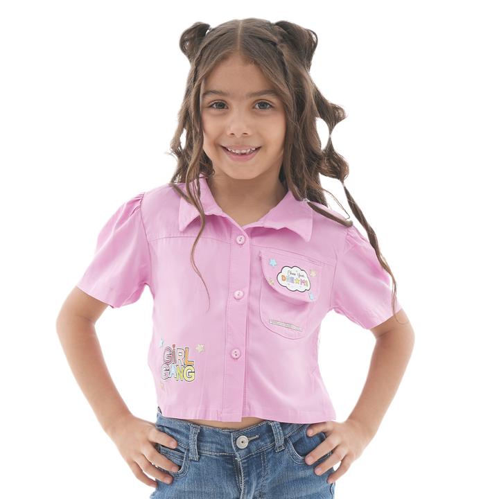 Camisa Estampada - Girl Gang