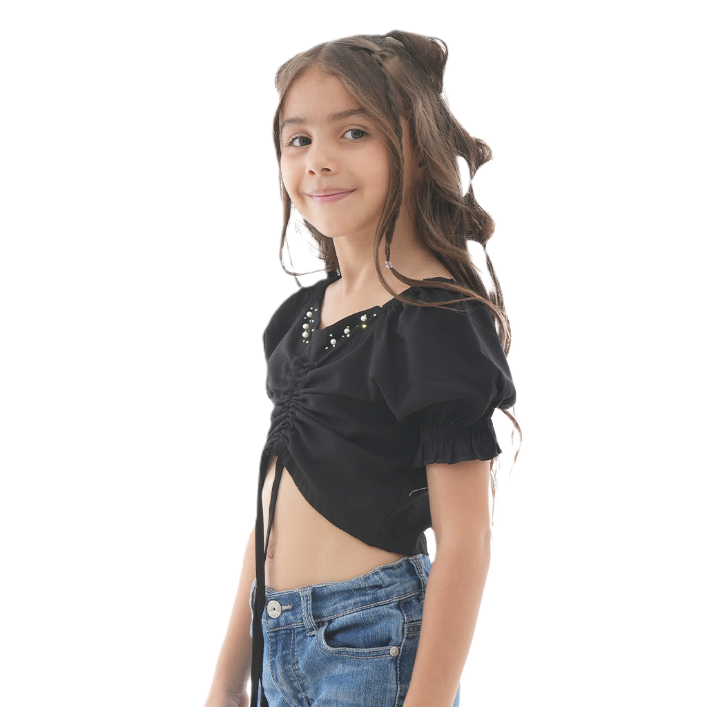 Blusa Decorada - Perlas V