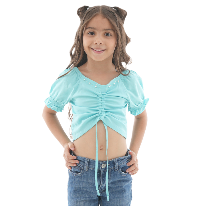 Blusa Decorada - Perlas V