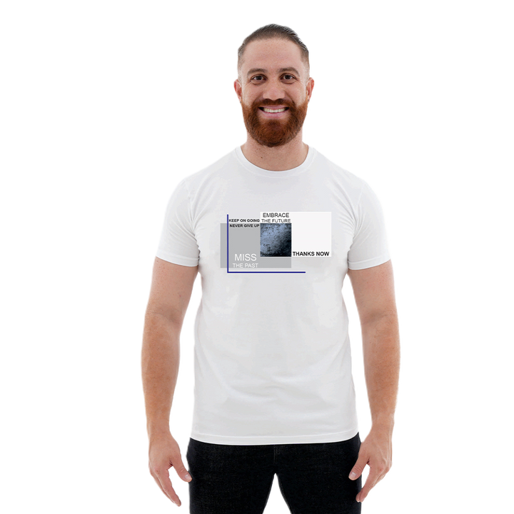 Camiseta Estampada - Embrace the Future