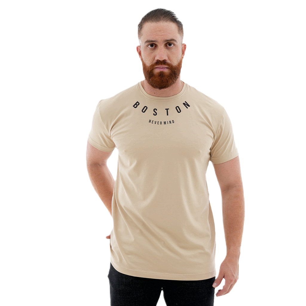 Camiseta Estampada - Boston