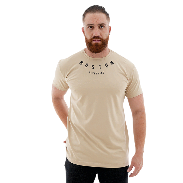 Camiseta Estampada - Boston