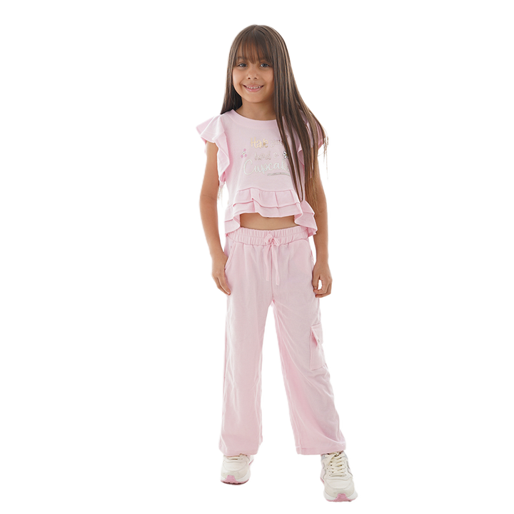 Conjunto Blusa/Pantalón - Cupcake