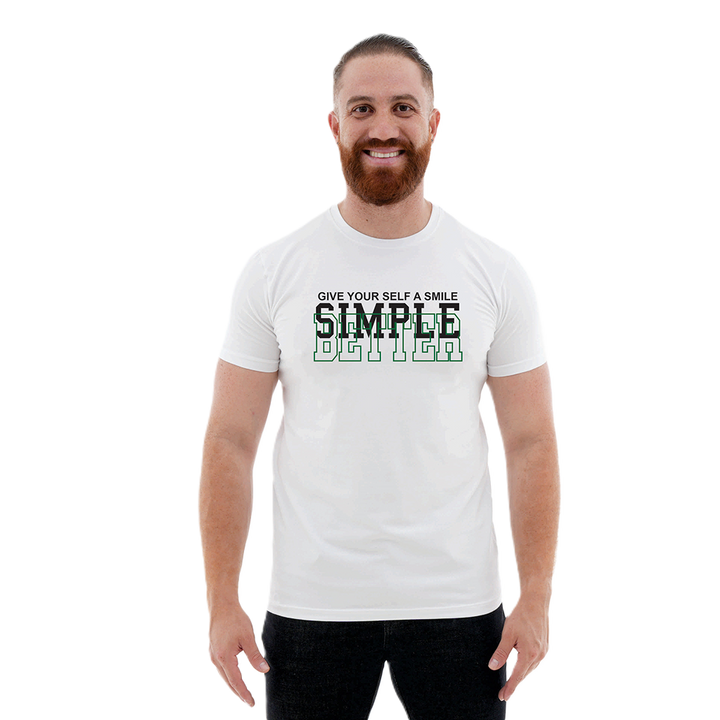 Camiseta Estampada - Simple Better