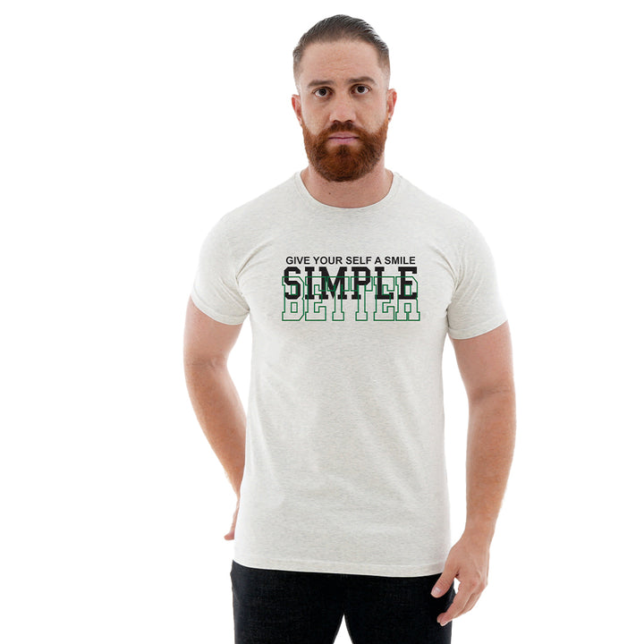 Camiseta Estampada - Simple Better